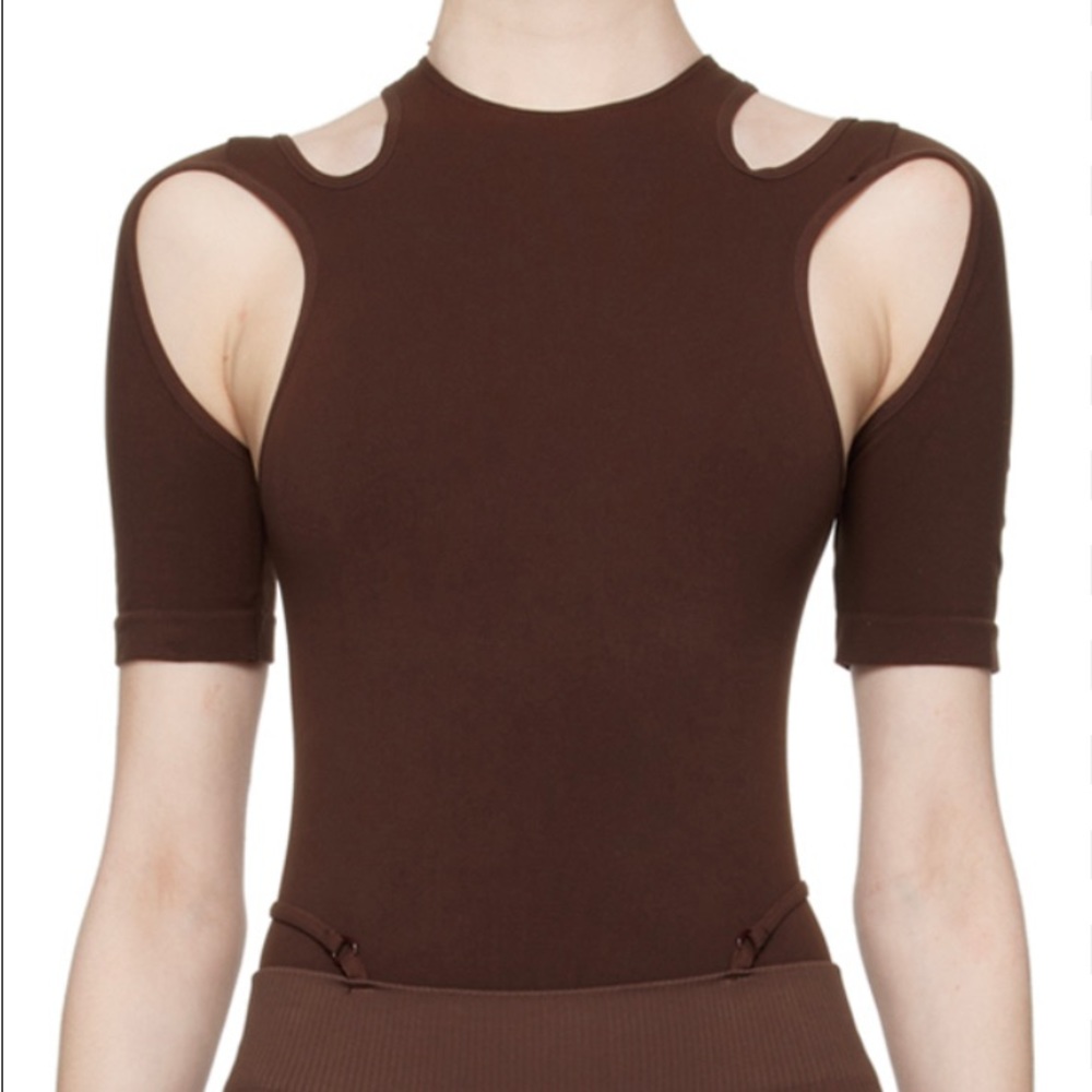 ANDREĀDAMO cut out bodysuit